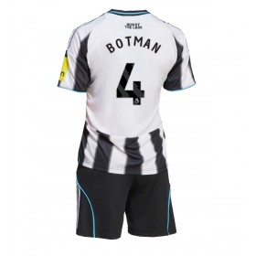 Newcastle United Sven Botman #4 Hemmakläder Barn 2025-26 Kortärmad (+ Korta byxor)